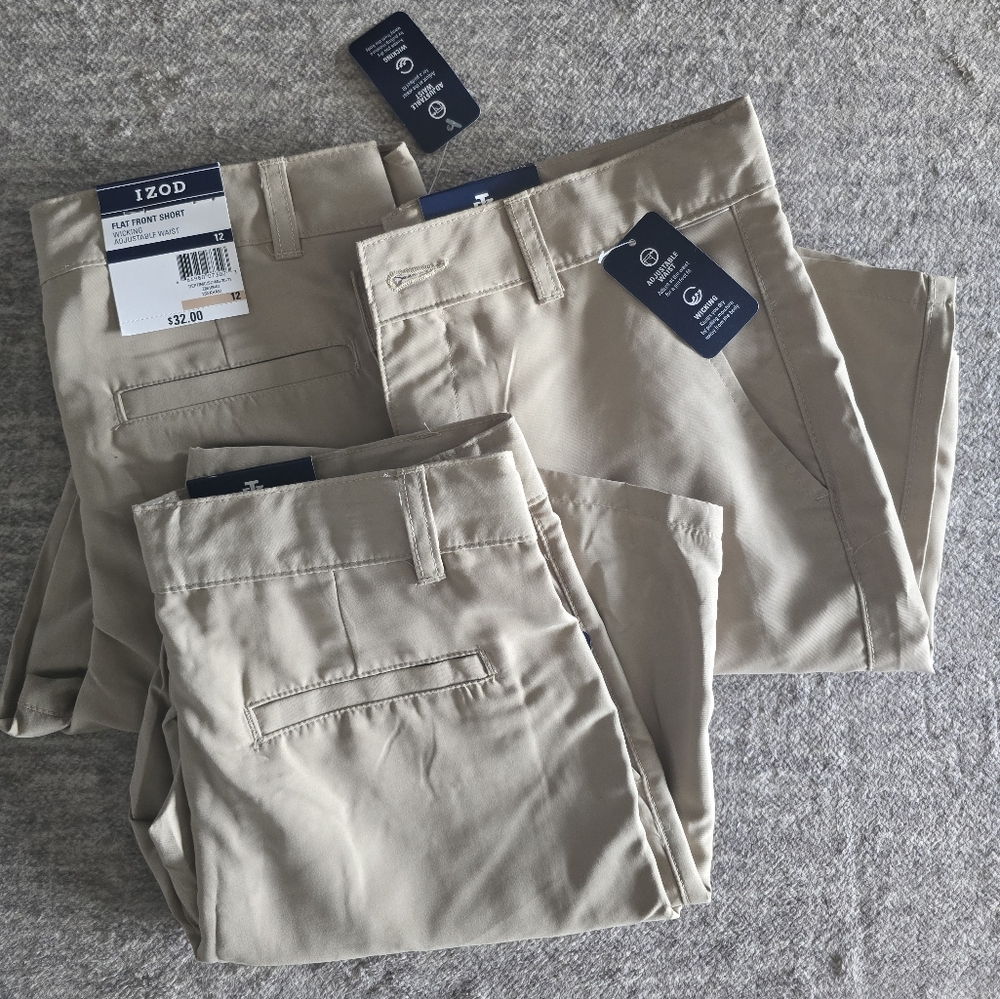 Izod Tan Chinos Classic Casual Wear